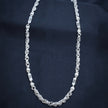 Barrel Silver Chain