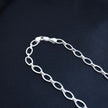 Oval Link Silver Chain