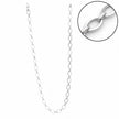 Oval Link Silver Chain