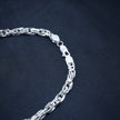 Rope Twist Silver Chain