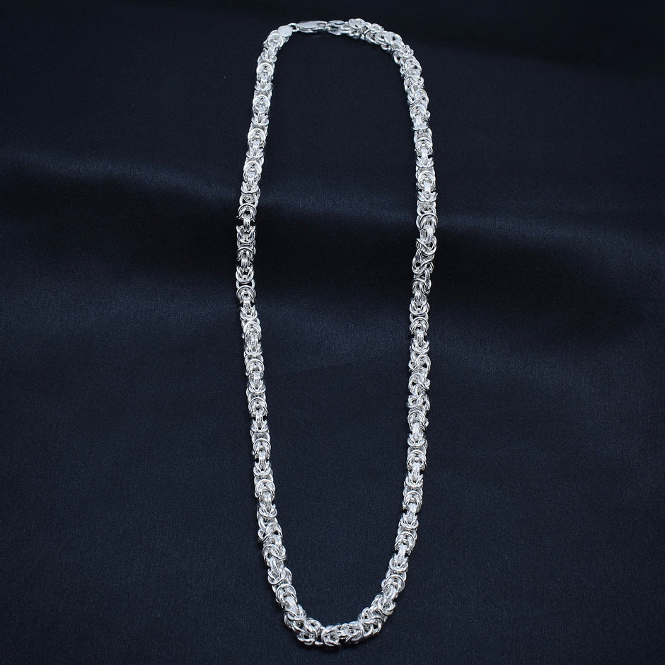 Byzantine Silver Chain