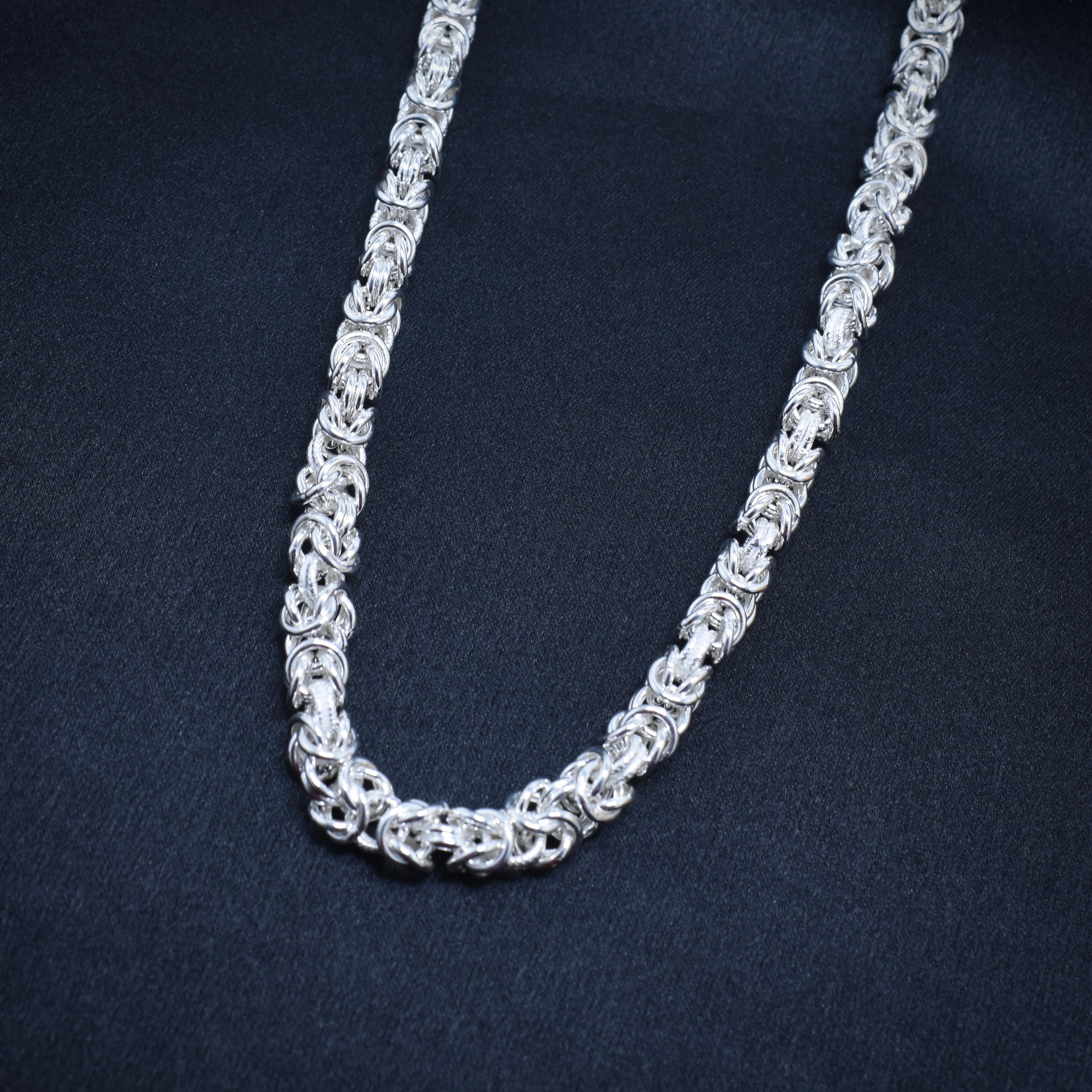 Byzantine Silver Chain