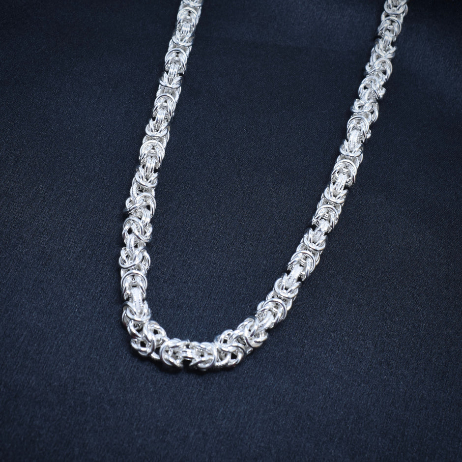 Byzantine Silver Chain