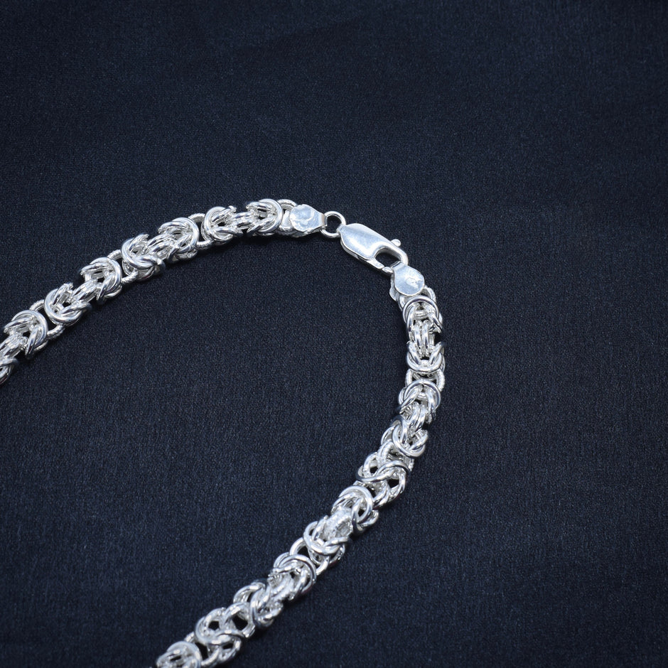 Byzantine Silver Chain