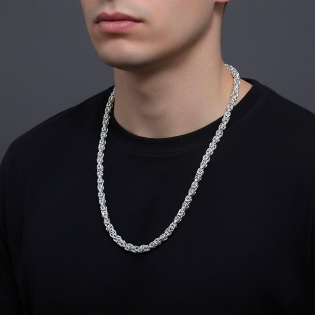 Byzantine Silver Chain