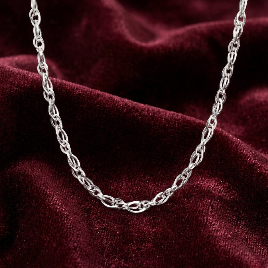 Interlocking Double Oval Chain