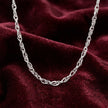 Interlocking Double Oval Chain