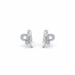 Butterfly Silver Stud Earrings