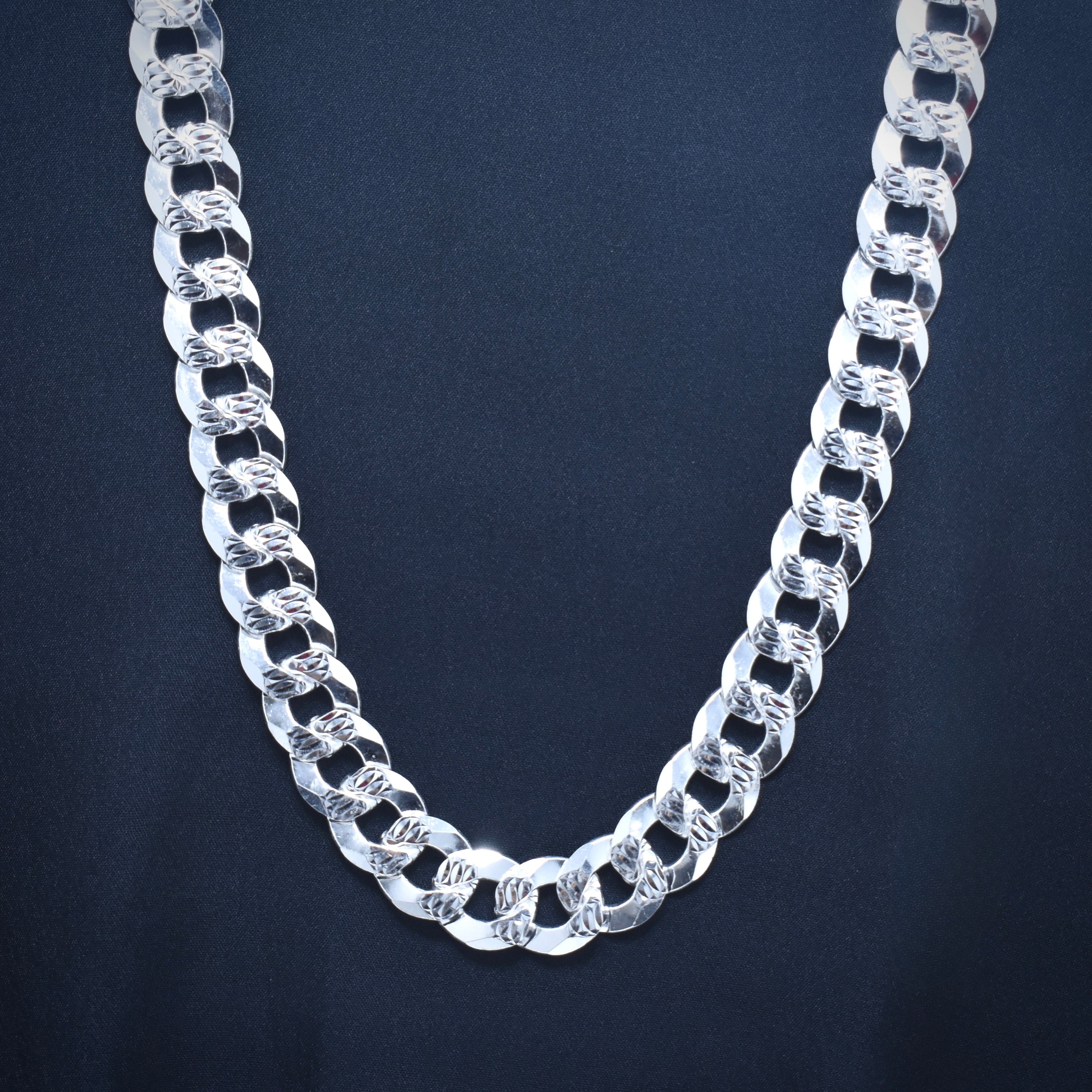 Chunky Cuban Link Silver Chain