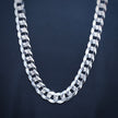 Chunky Cuban Link Silver Chain