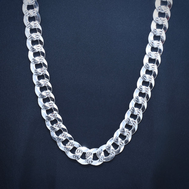 Chunky Cuban Link Silver Chain