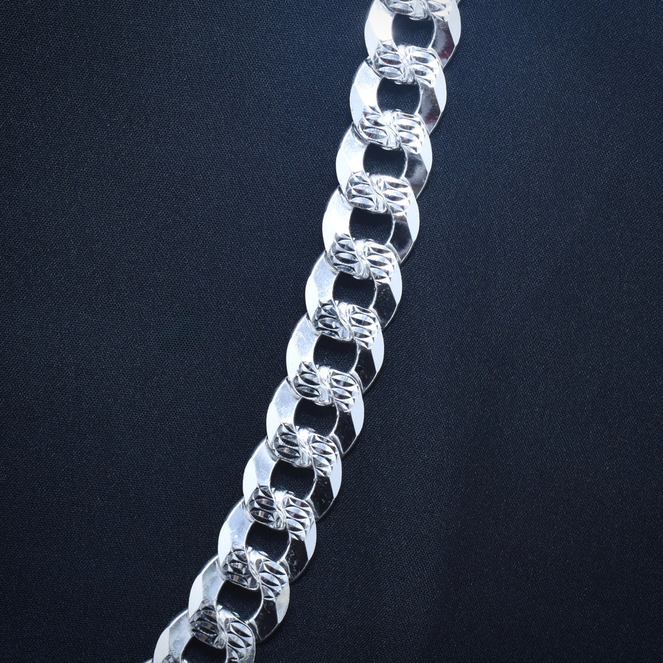 Chunky Cuban Link Silver Chain
