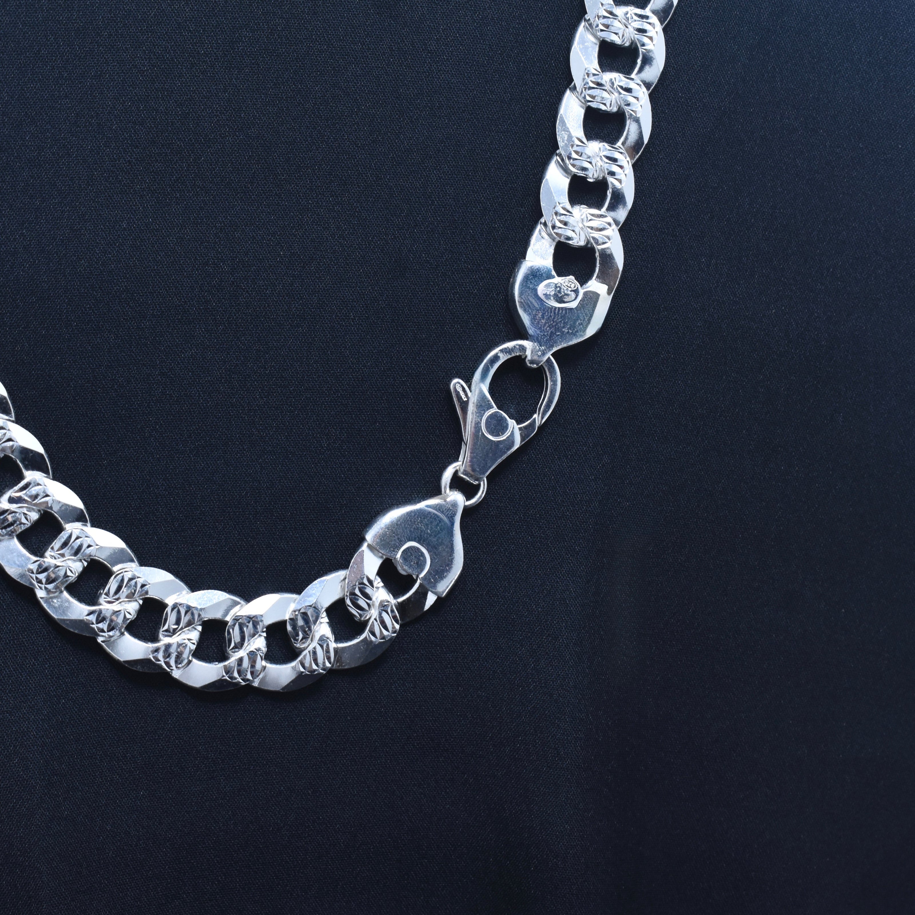 Chunky Cuban Link Silver Chain