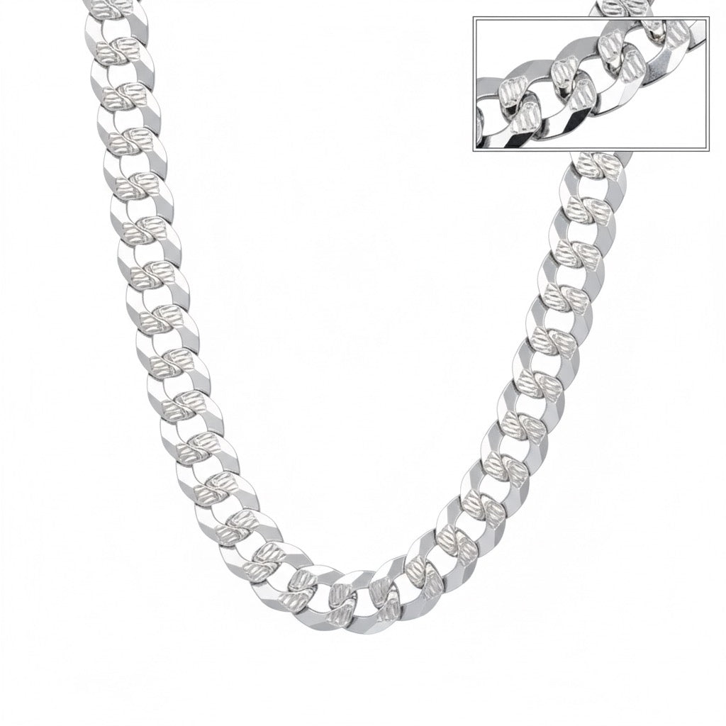 Chunky Cuban Link Silver Chain