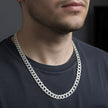 Chunky Cuban Link Silver Chain