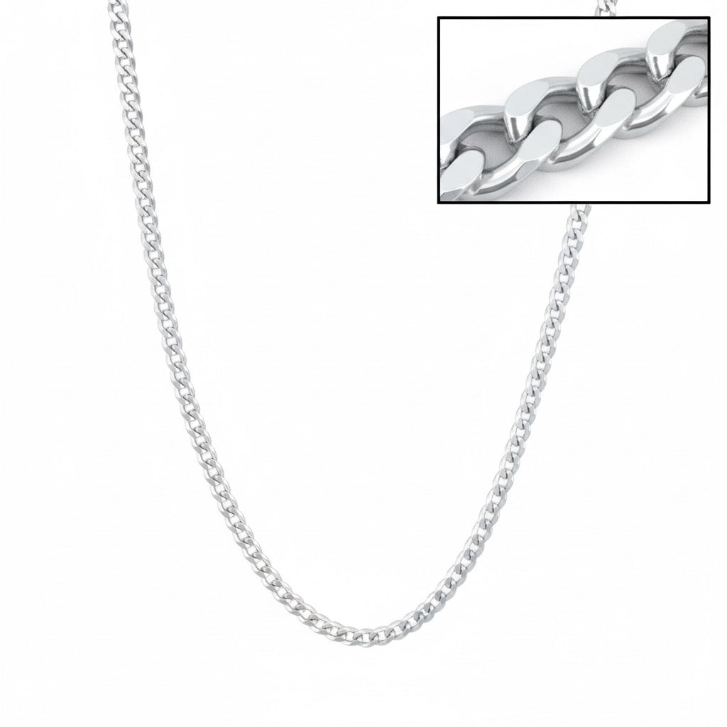 Classic Lightweight Silver Chain
