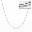 Sleek Slim Silver Chain