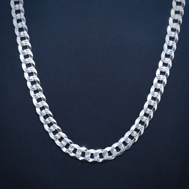 Diamond Cut Shine Silver Chain