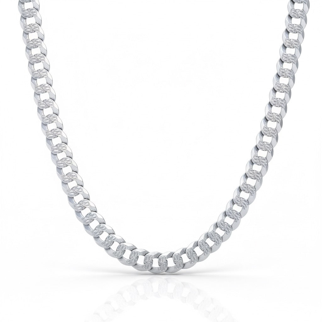 Diamond Cut Shine Silver Chain