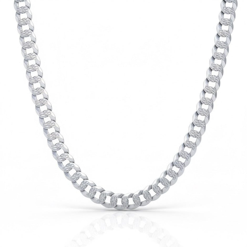 Diamond Cut Shine Silver Chain