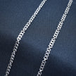Petite Heart Link Silver Chain