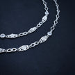 Rhombus Radiance 925 Silver Anklet