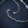 Rhombus Radiance 925 Silver Anklet