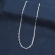 Classic Round Loop Silver Chain