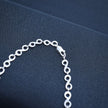 Classic Round Loop Silver Chain