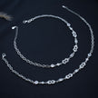 Infinity Sparkle 925 Silver Anklet
