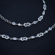 Infinity Sparkle 925 Silver Anklet