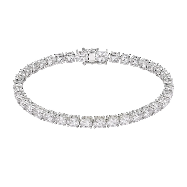 Classic Oval Zircon Tennis Bracelet