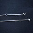 Midnight Sapphire 925 Silver Anklet