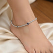 Midnight Sapphire 925 Silver Anklet