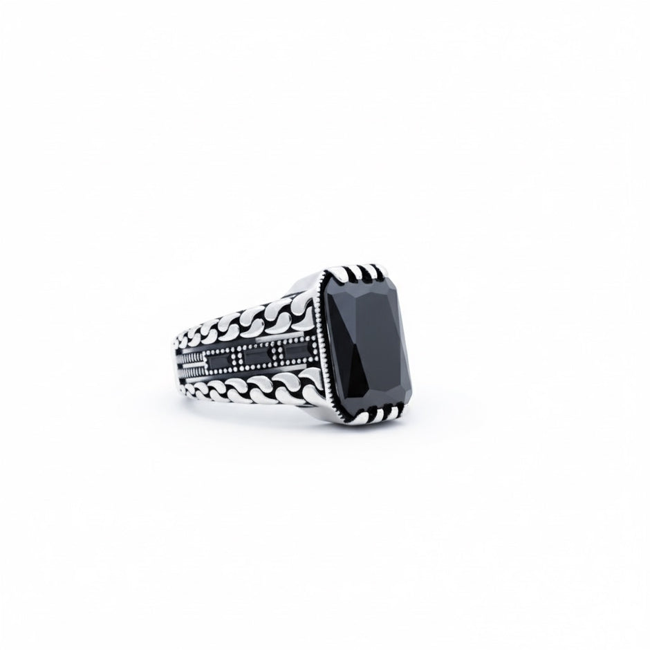 Heirloom Onyx Turkish Signet Ring