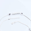 Compact Link Silver Anklet