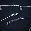 Rose Glow 925 Silver Anklet