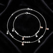 Rose Glow 925 Silver Anklet