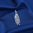 Designer Drop Pendant Set with Chain and Earrings