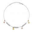 Trio Glow 925 Silver Anklet