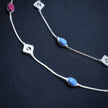 Dual Layer Silver Anklet