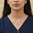 Heart Pendant Set with Chain & Earrings