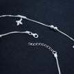 Starfire Petal 925 Silver Anklet