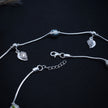 Garden Heart 925 Silver Anklet