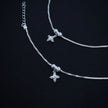 Star Charm Silver Anklet