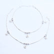 Star Charm Silver Anklet