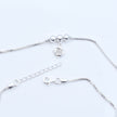 Star Charm Silver Anklet