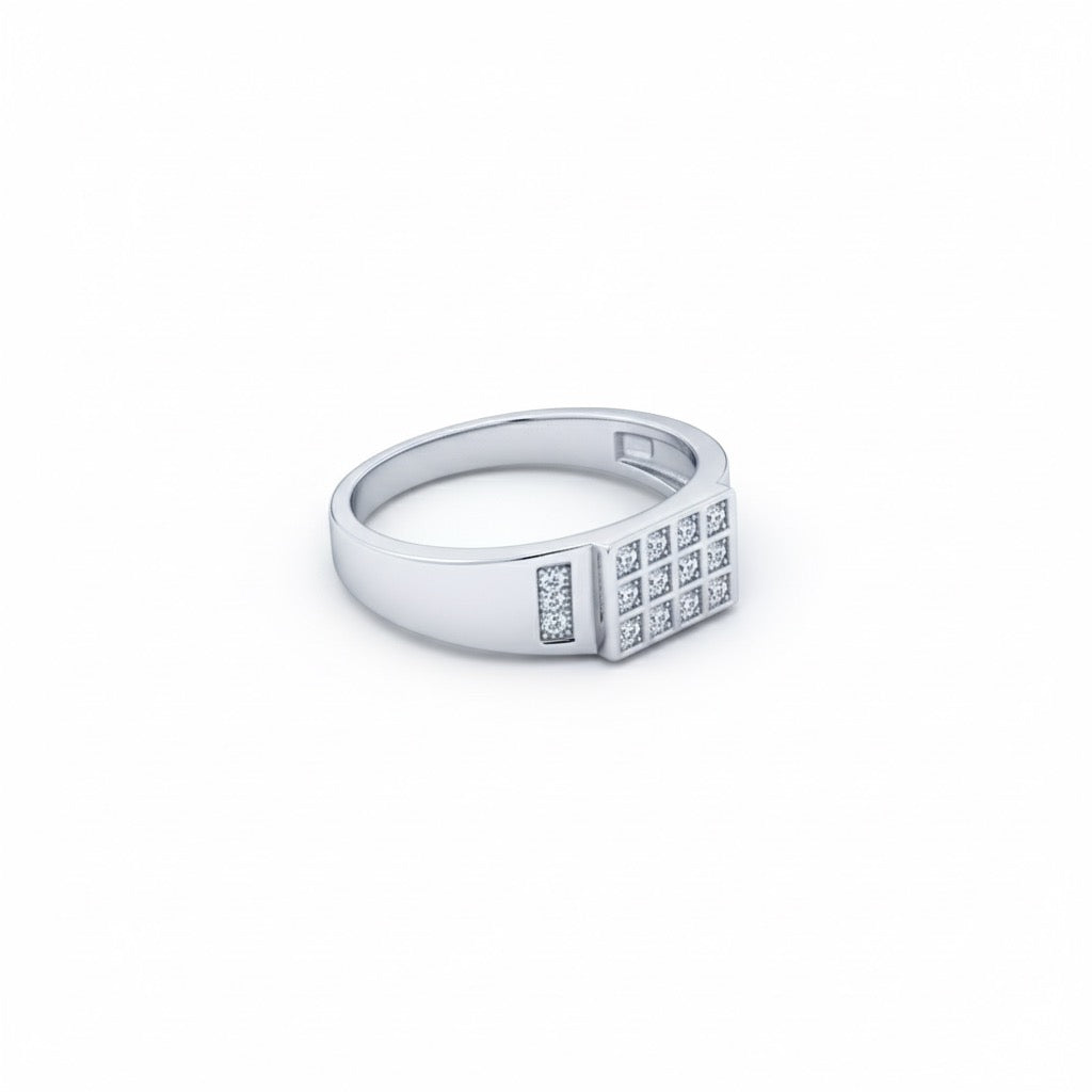 Grid-Pattern Statement Band