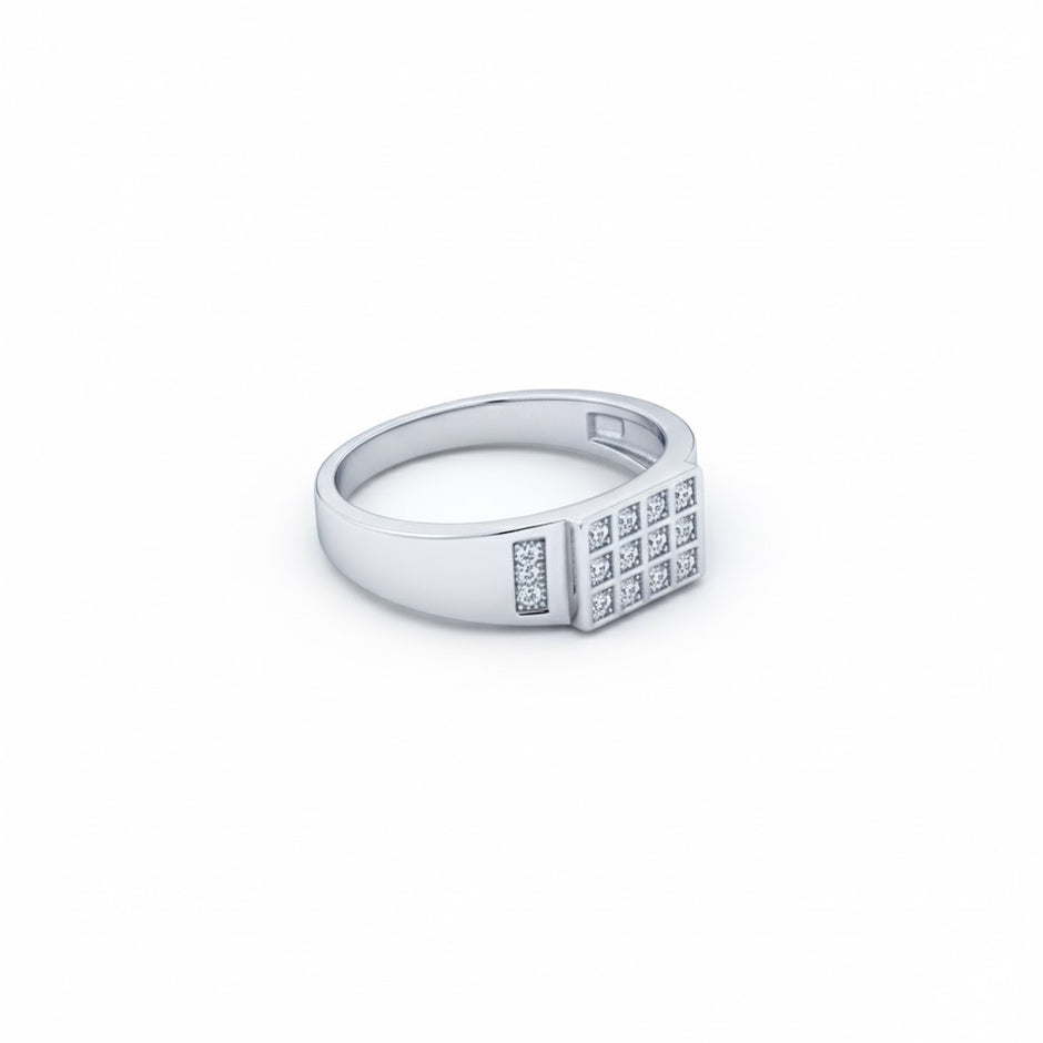 Grid-Pattern Statement Band