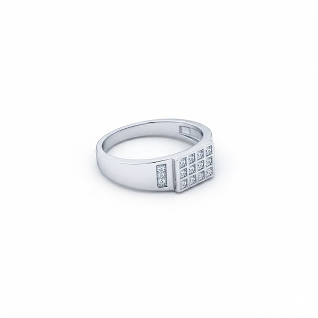 Grid-Pattern Statement Band